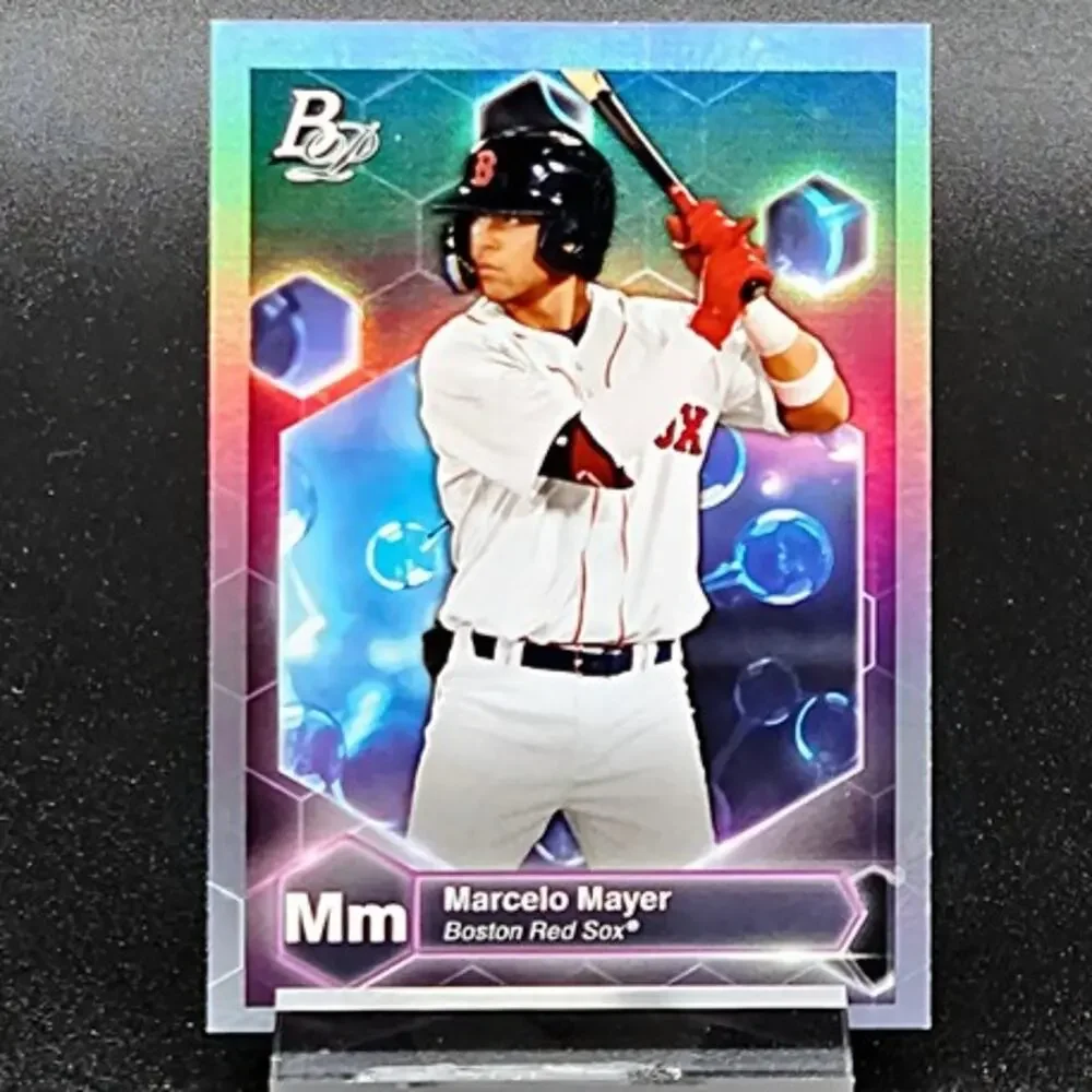 Marcelo Mayer Bowman Precious Elements Rated Pros Boston Red Sox Top Prospect